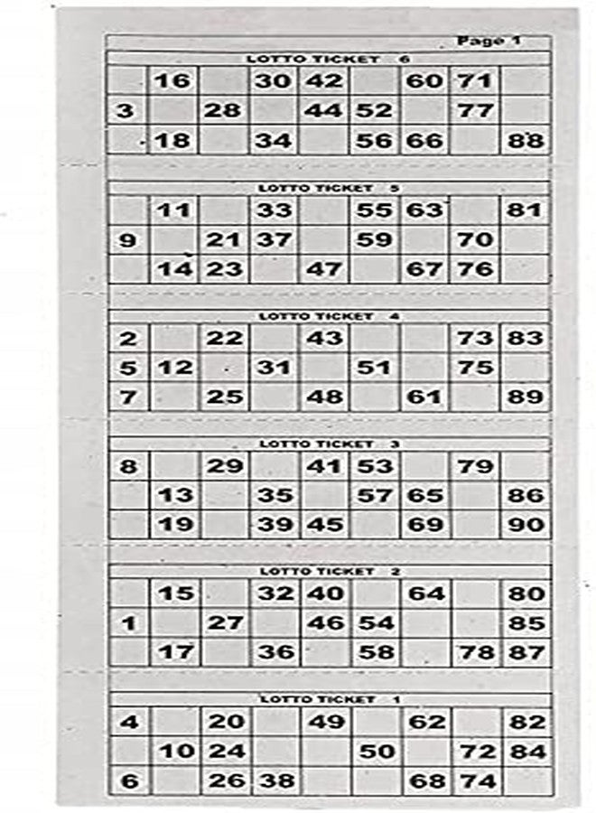 Gmefvr Tombola Tickets (Number Tickets 600 or 300 Tickets Options) Random Color Multicolor | Easy Cut Paper Fine Paper Quality (Medium) - Image 2